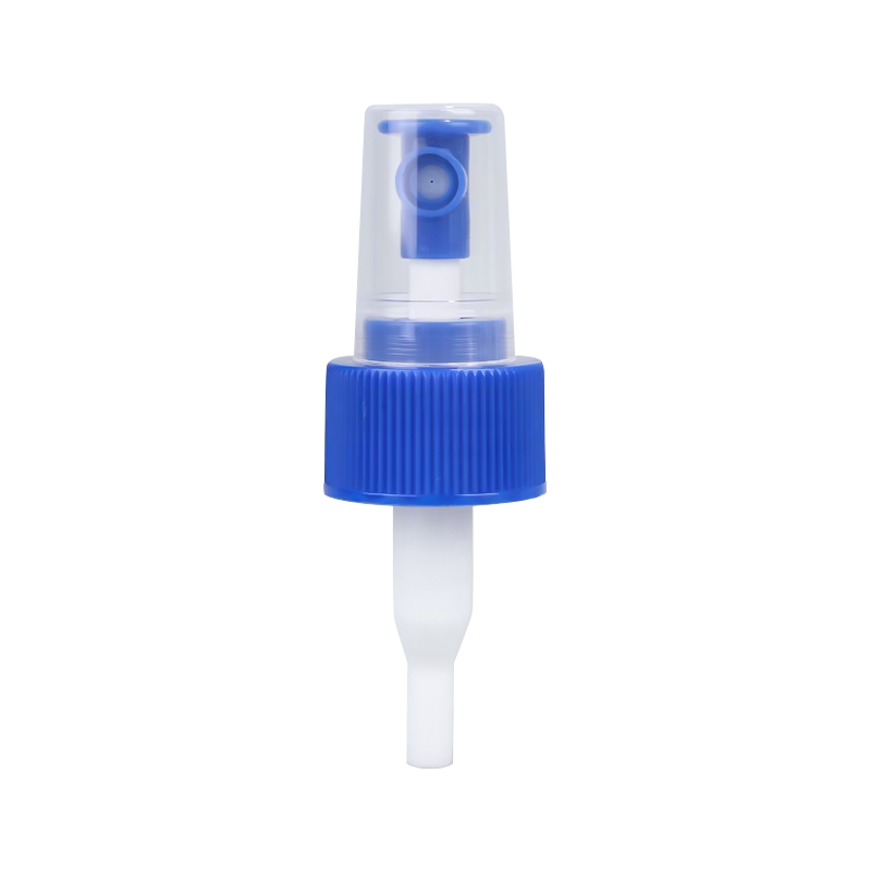 Plavi prskalica s malim prstima